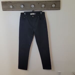 GAP Coated Jeans Orignal High Rise Straight SZ 8